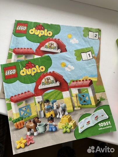 Lego duplo Конюшня для лошади и пони