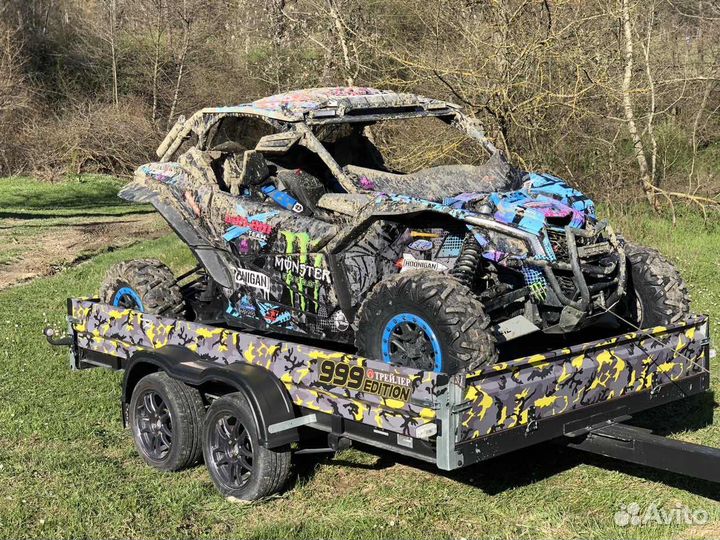 Прицеп легковой для багги 3,5*2,0 2хосн Трейлер