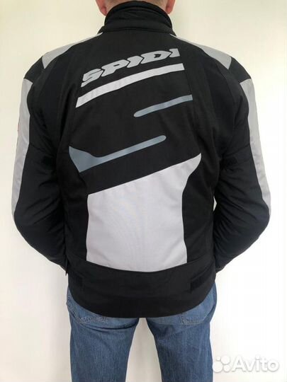 Мотокуртка spidi SP33D H2OUT Jacket Серая