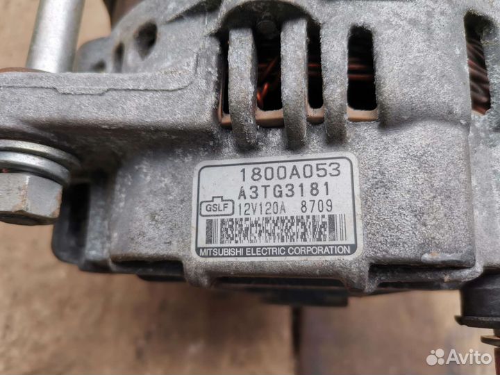 Генератор mitsubishi outlander xl и lancer 10