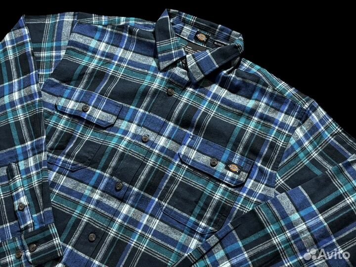 Оригинальная рубашка Dickies фланелевая M