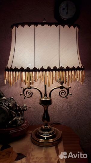Антикварная настольная лампа. Германия