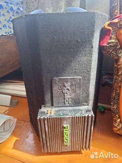 Сабвуфер sony xplod 1350w с усилителем