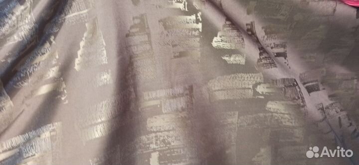 Шторы блэкаут на шторной ленте 4 метра