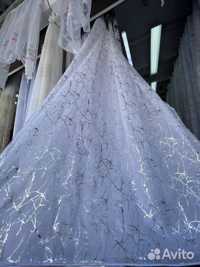 Тюль, отрезок