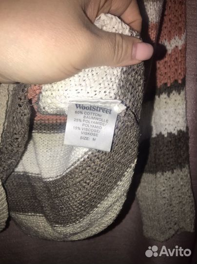 Трикотажная кофта - свитер WoolStreet хлопок