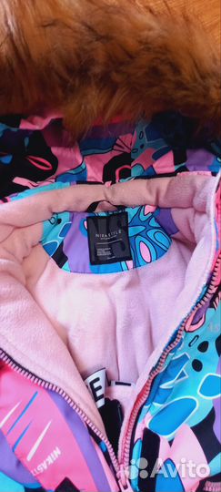 Зимний костюм для девочки 98 104