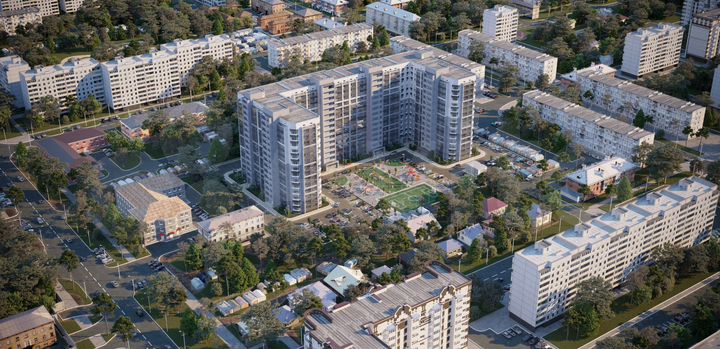 2-к. квартира, 46,9 м², 1/14 эт.