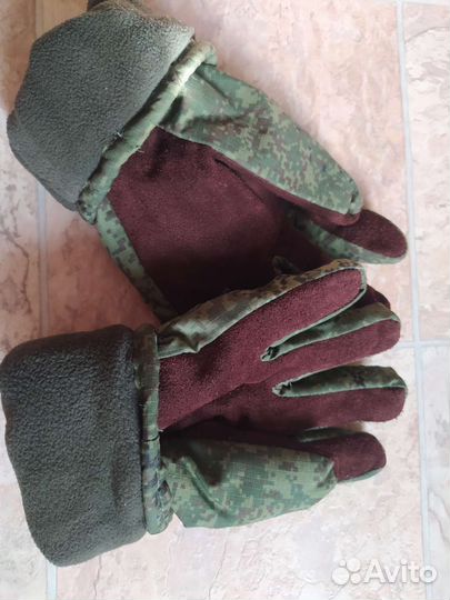 Перчатки армейские зимние