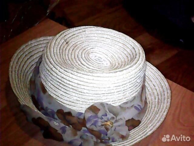 Шляпка летняя