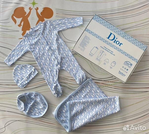 Комплект на выписку мальчику Турция