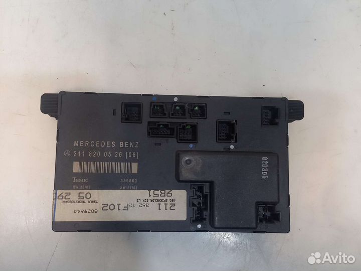 Блок передней левой двери Mercedes W211