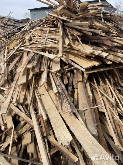 Дрова срезка опилки