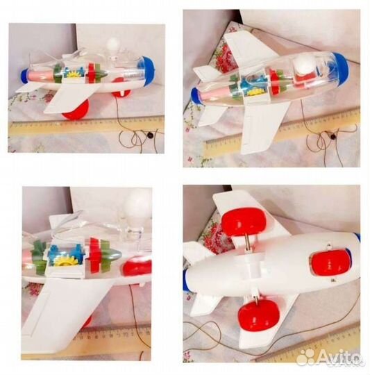 Машинки детские Самолет, Самосвал, набор СССР