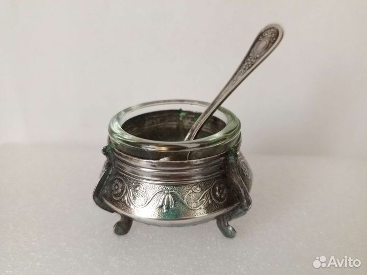 Солонка мельхиор СССР