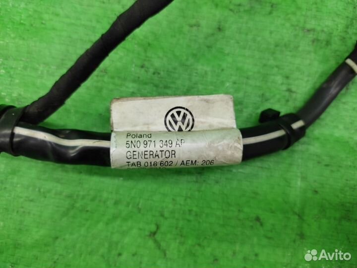 Проводка на генератор Volkswagen Tiguan 11-16