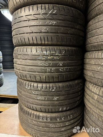 Bridgestone Potenza S001 225/45 R17 и 245/40 R17