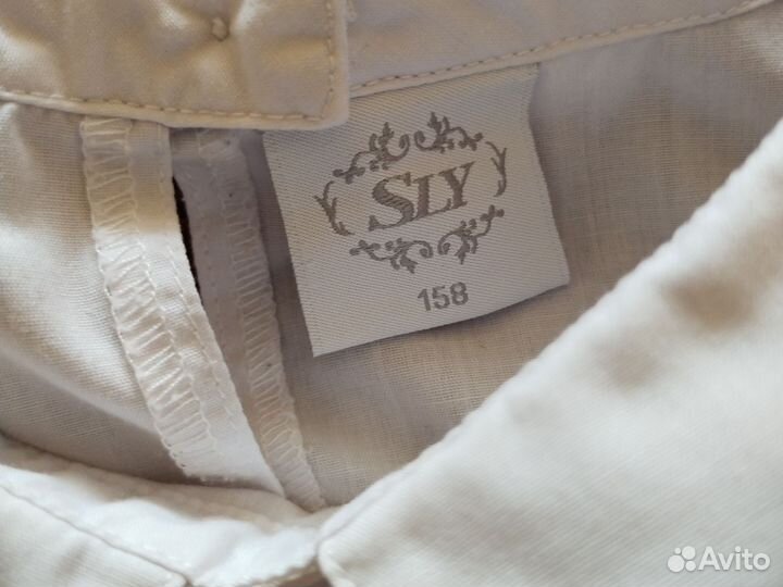 Блузка для девочки школьная