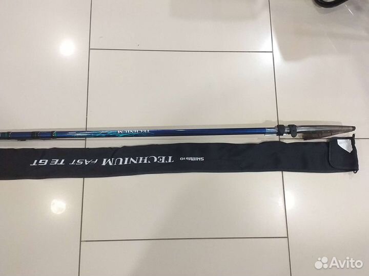 Удочка shimano technium fast 500 с кольцами новая