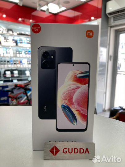 Телефон, Xiaomi Redmi Note 12 6/128GB, Новый