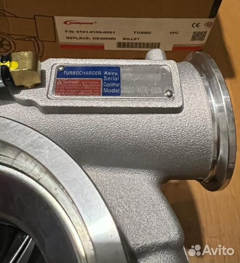 Турбина новая 3785076 HE400WG Камаз Евро 4 / 11.8L