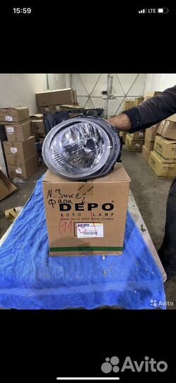 Фара левая nissan juke