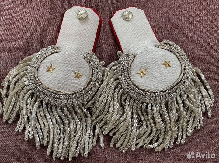 Эполеты царские гвардейские и пехотные варианты
