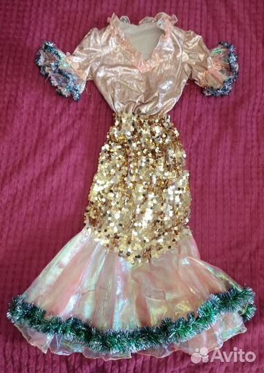 Костюм новогодний Золотая рыбка