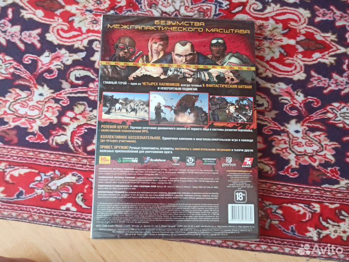 Borderlands dvd диск для пк 1C