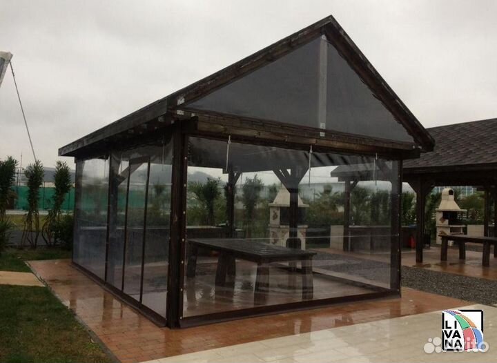 Мягкие (гибкие) окна, прозрачные/тонированные