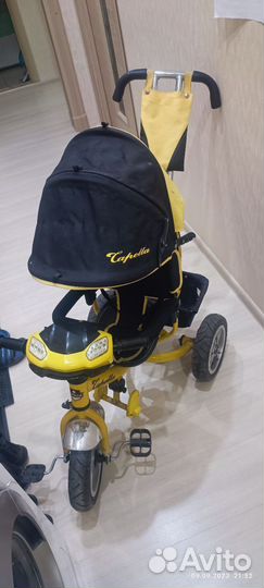 Детский трехколесный велосипед бу