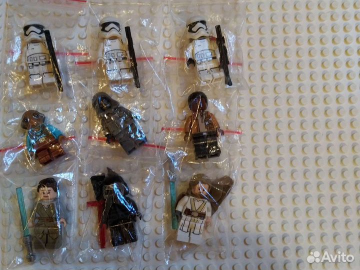 Lego star wars лоты мини фигурок