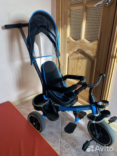 Трехколесный велосипед Kreiss с тентом