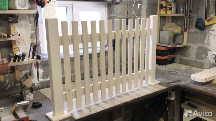 Декоративный забор из дерева