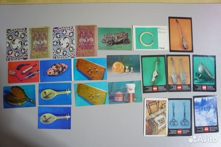 Календарики СССР (много из Казахстана) от 1972 г