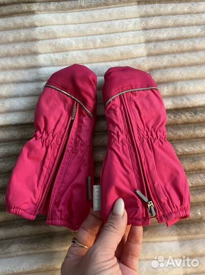 Варежки для девочки краги Lassie