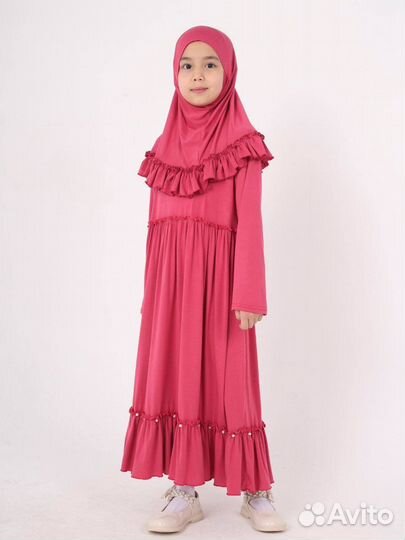 Детское платье для намаза намазник