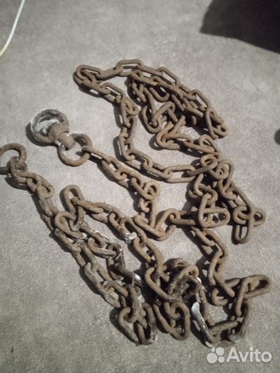 Цепь СССР с карабином, в цену входит и пересылка