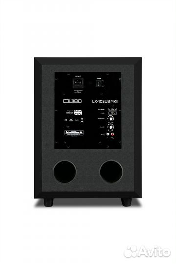 Mission LX-10 SUB mkii Black