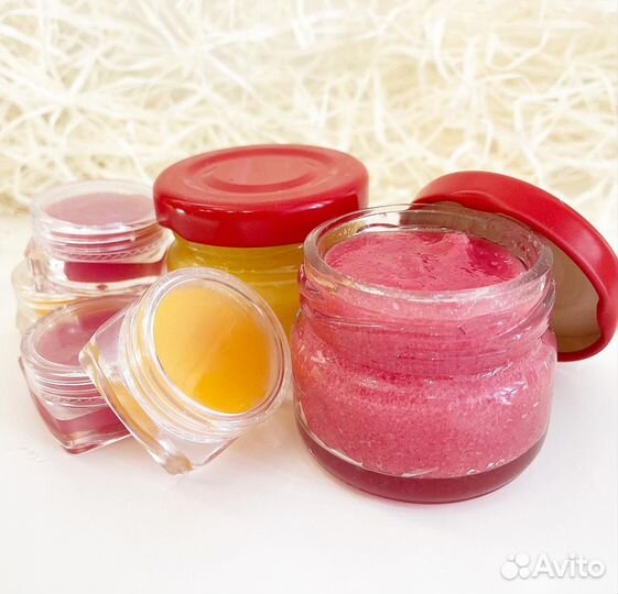 Натуральный бальзам и скраб для губ