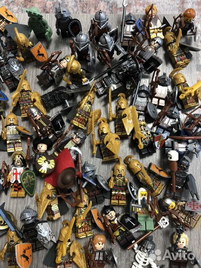 Кастомные Лего минифигурки,детали аналог, оригинал