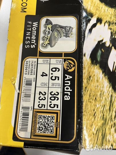 Коньки роликовые K2 Andra 36,5