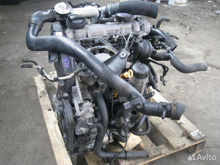 Двигатель контрактный б/у Volkswagen Golf 4 1.9TDI