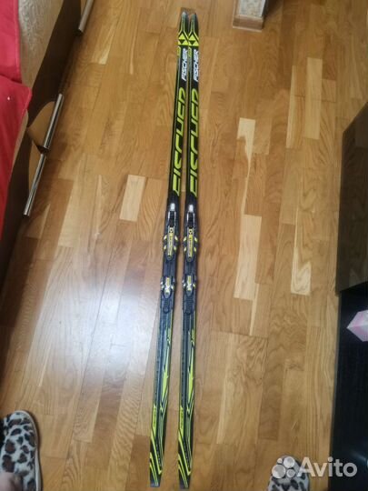 Беговые лыжи комби с чехлом и креплениями