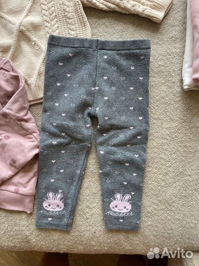 Пакет теплой одежды для девочки 80