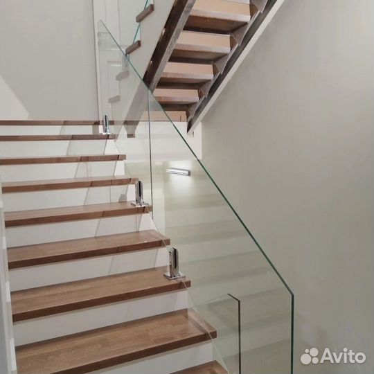 Ограждения для лестниц из стекла с гарантией