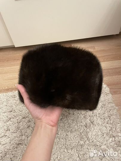 Шапка норковая мужская