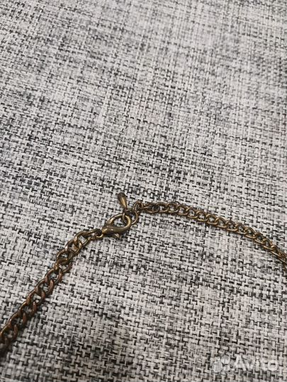 Подвеска старая с чёрными вставками