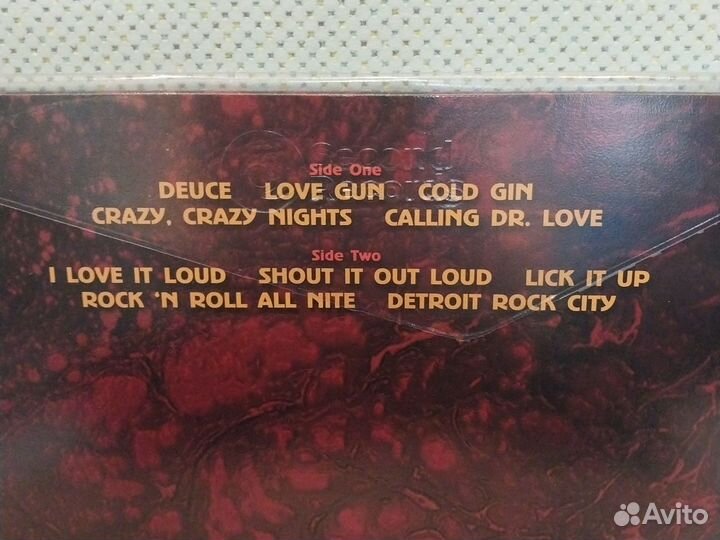 Винил Kiss 1988