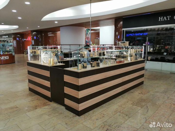 Островок для продажи чая или кофе